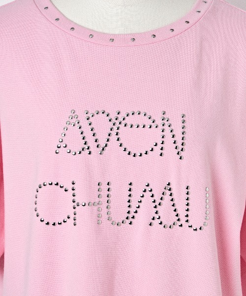 AVENCHUMU tシャツ Studs logo t-shirt レディース : ZOZOTOWN Yahoo