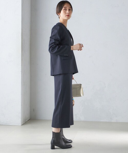 SHIPS（シップス） セットアップ ストレッチ ツイル プルオーバー