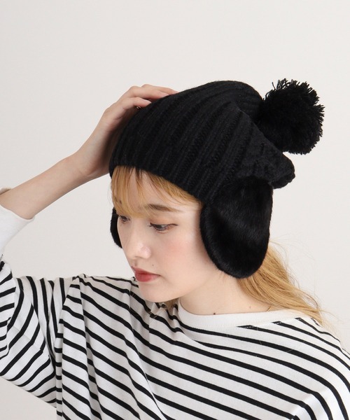 Sense of Grace（センスオブグレース） ニット帽 ニットキャップ 耳