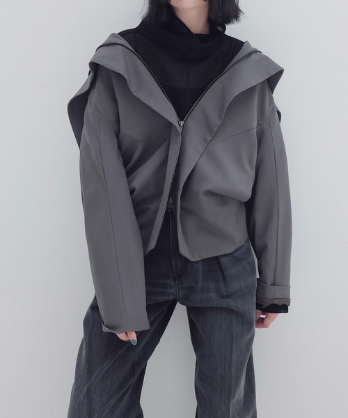 ドレスレイブブルゾン DRESSLAVE（ドレスレイブ） ブルゾン アウター dry touch raglansleeve