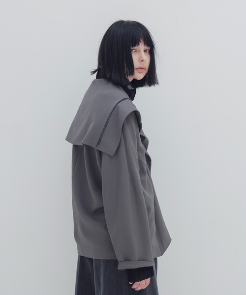 DRESSLAVE（ドレスレイブ） ブルゾン アウター big collar zip blouson