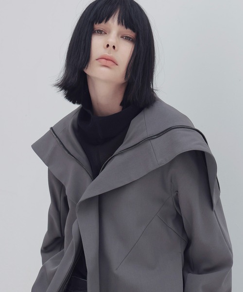 DRESSLAVE（ドレスレイブ） ブルゾン アウター big collar zip blouson