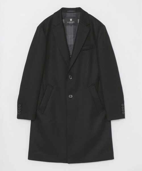 美品 BLACK LABEL CRESTBRIDGE チェスターコート Mサイズ BLACK LABEL CRESTBRIDGE チェスターコート コート ウーステッド