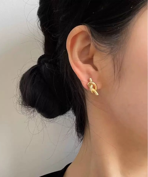 ALWAYS GOOD TIME ピアス 「金属アレルギー対応」ドロップピアス