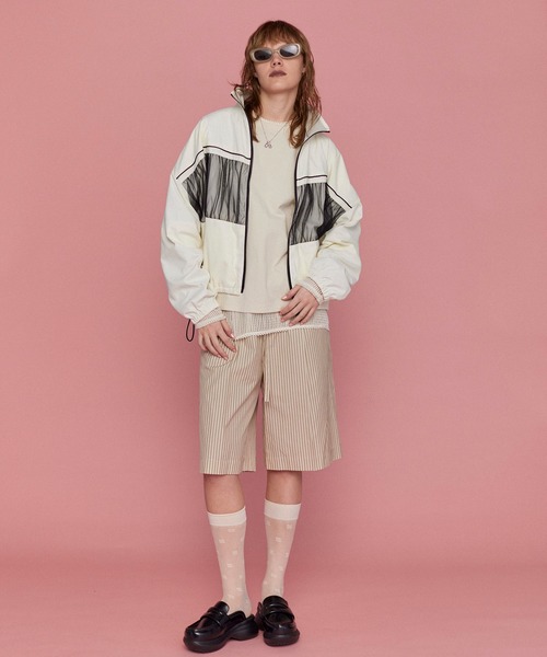 【新品　未使用】maison specialメゾンスペシャル　ハーフパンツ MAISON SPECIAL（メゾンスペシャル） パンツ Double Waist Easy Half