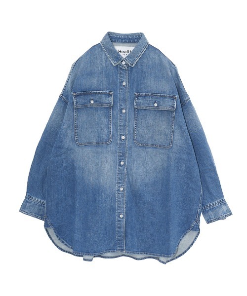Healthy denim」 長袖シャツ 00 ピンク レディース : 88984232 