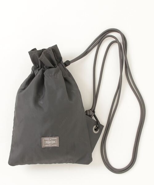 B印 YOSHIDA(BEAMS×PORTER)」 ショルダーバッグ - グレー メンズ 