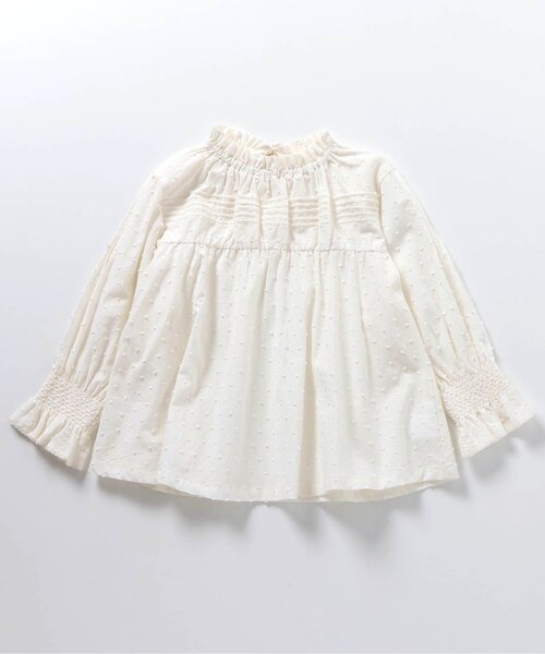 BREEZE ブラウス シャツ 「フォーマル対応」ピンタックブラウス キッズ  