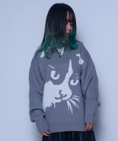 Bling Leads セーター ニット Z)「BLINGLEADS」72814~17 アニマルJQD