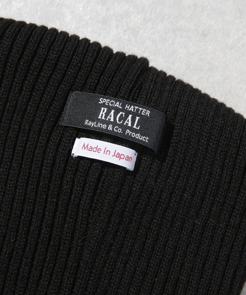 「RACAL」 ニットキャップ FREE バーガンディー メンズ_画像9