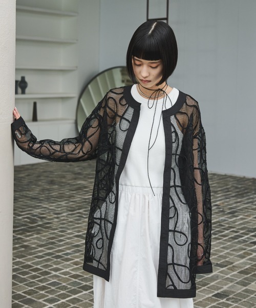 はちゅ様 レディースメッシュジャケット はちゅ様 レディースメッシュジャケット