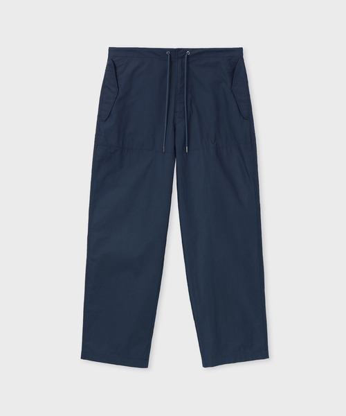 ポ一ルスミス　ダブルピ一コ一ト PS Paul Smith パンツ コットンツイル ワイドシルエット