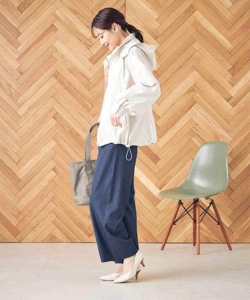 a.v.v（アー・ヴェ・ヴェ） パンツ 「イージーケア/ストレッチ」美ラク