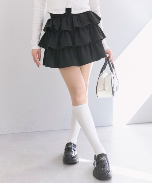 OLIVE des OLIVE スカート 腰巻きミニスカート（スカート）｜OLIVE des OLIVE（オリーブデ