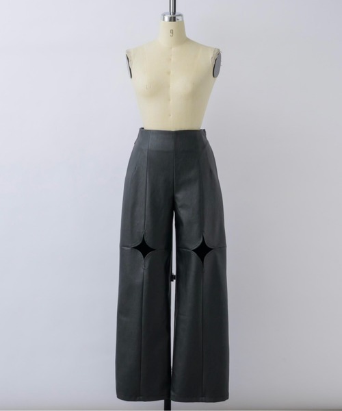 「musubore」 パンツ 1 ブラック レディース_画像3