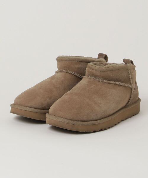 UGG ベージュ エスパドリーユスタイルムートンブーツ UGG Australia（アグオーストラリア） 「UGG」 ムートンブーツ 24.0cm