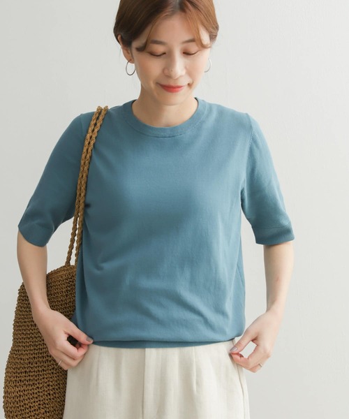 URBAN RESEARCH DOORS 「URBAN DOORS」 半袖ニット MEDIUM