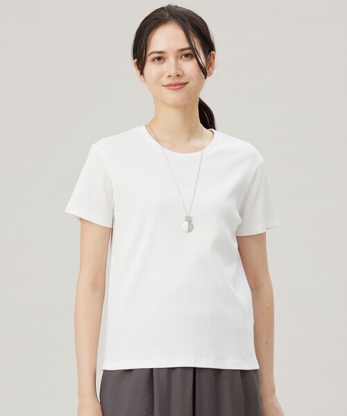 tシャツ ソフトリブ  Tシャツ レディース