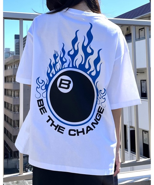 spiritoso（スピリトーゾ） tシャツ ビリヤード両面プリント ビッグ