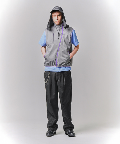 【極美品】MARMOT CAPITAL マーモットキャピタル　ベスト MARMOT CAPITAL マーモットキャピタル ナイロンベスト sizeS