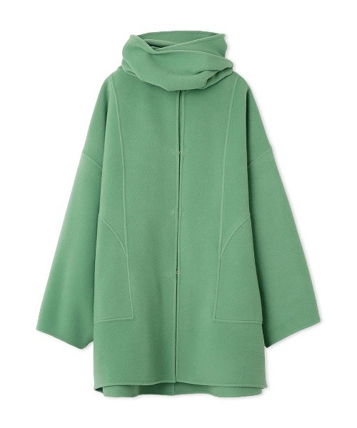 FRAY I.D（フレイ・アイディー） ノーカラーコート 0 グリーン