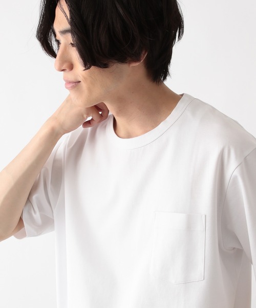 tシャツ リッチクリーンTシャツ/半袖/288187 メンズ | GLOBAL WORK | 01