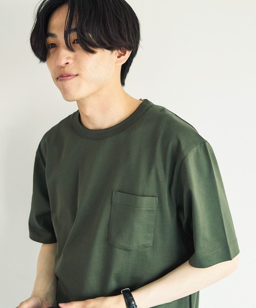 tシャツ リッチクリーンTシャツ/半袖/288187 メンズ | GLOBAL WORK | 04