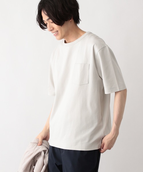 tシャツ リッチクリーンTシャツ/半袖/288187 メンズ | GLOBAL WORK | 23