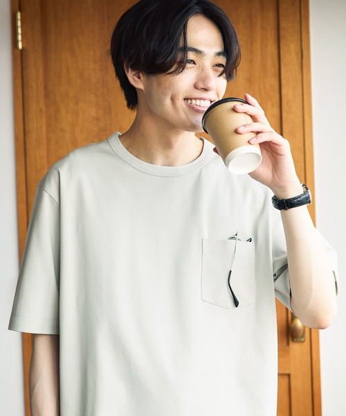 tシャツ リッチクリーンTシャツ/半袖/288187 メンズ | GLOBAL WORK | 10