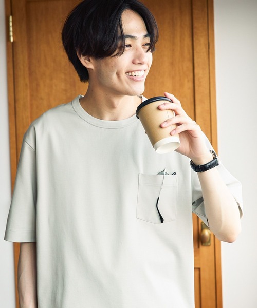 tシャツ リッチクリーンTシャツ/半袖/288187 メンズ | GLOBAL WORK | 11