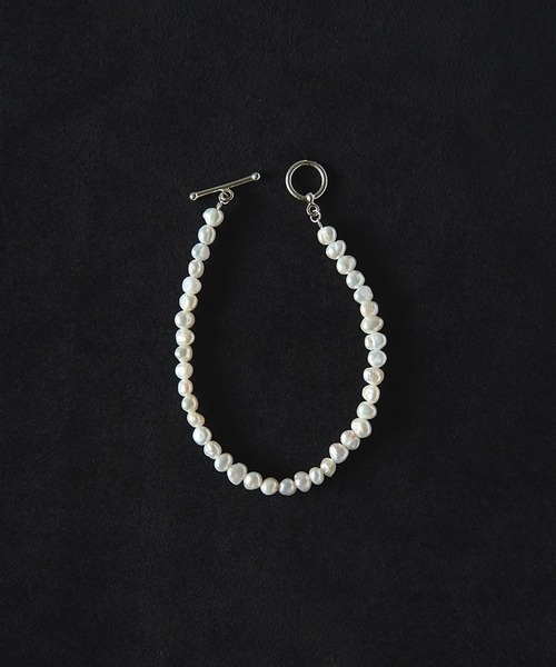 【UNI】anuke アンヌーク ホワイトパールブレスレット anuke（アンヌーク） ブレスレット Mini Pearl Bracelet レディース