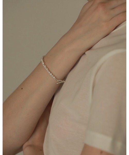 anuke（アンヌーク） ブレスレット Mini Pearl Bracelet レディース
