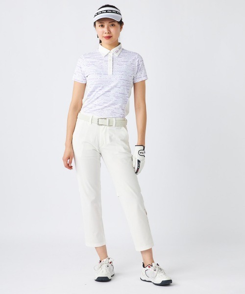 フィラ　ゴルフ　レディースパンツ ホワイト　ハート フィラ ゴルフ レディースパンツ ホワイト ハート 【公式通販】