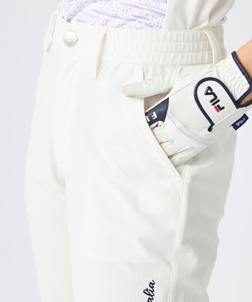 FILA GOLF パンツ 「FILA GOLF/フィラゴルフ」レディースクロップド