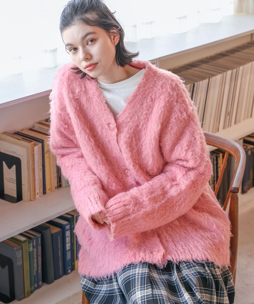 niko and…（ニコアンド） ニットカーディガン FREE ベージュ