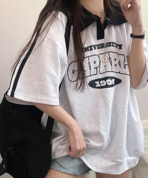 【美品】HYKE ハイク Vネック切り替え バイカラーTシャツ HYKE ハイク Vネック切り替え バイカラーTシャツ