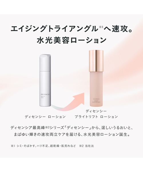 decency 化粧水 ディセンシア ディセンシー ブライトリフト ローション