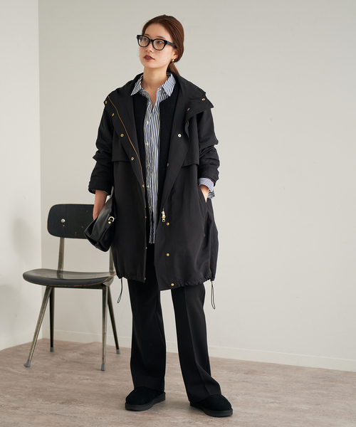 FRAMeWORK（フレームワーク） コート 38 ブラック レディース