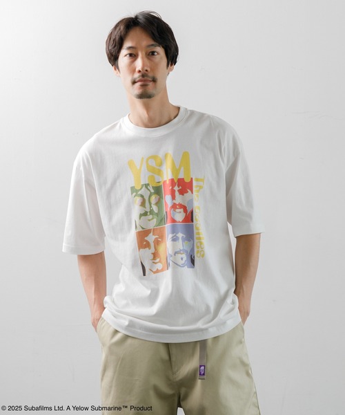 tシャツ 「MEN ， WOMEN」CAPSULE-T The Beatles YSM Art logo SS Tee レディース メンズ