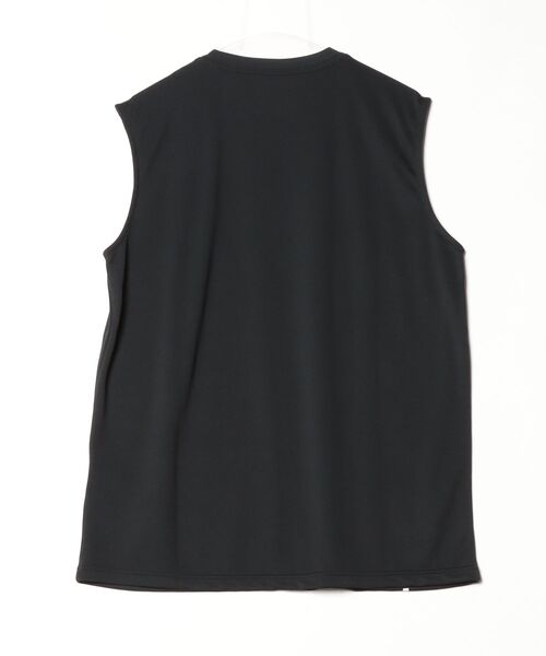 NEW ERA tシャツ ニューエラ PA SL TECH TEE VERTICAL LOGO BLK