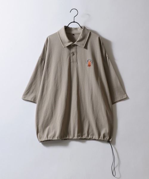 SITRY ポロシャツ Tiger Embroidery Polo Shirt/タイガー 虎