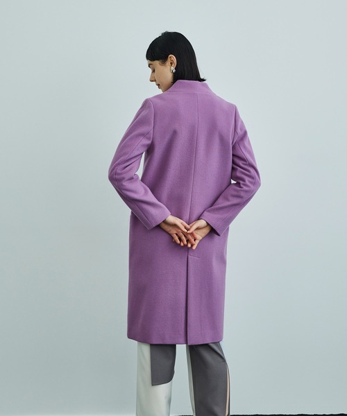 新品✨UNITED TOKYO ユナイテッドトウキョウ✨ノーカラーロングコート UNITED TOKYO（ユナイテッドトウキョウ） ノーカラーコート 1 ブラック