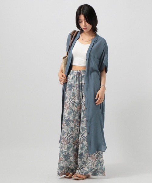 【BAYFLOW】ロングワンピース BAYFLOW ワンピース フレンチスリーブワンピース : ZOZOTOWN