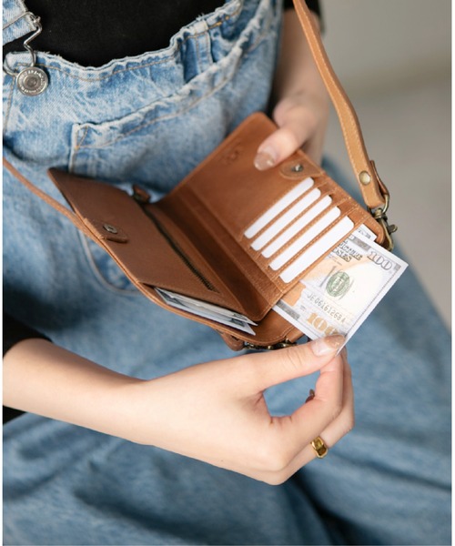 ショルダーバッグ バッグ スマホショルダー 財布一体型 Lilina