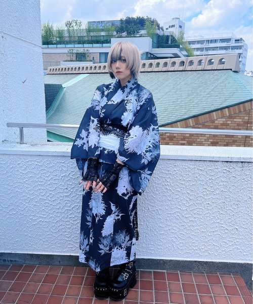 REFLEM（レフレム） 浴衣 「REFLEM/レフレム」総柄浴衣SET レディース