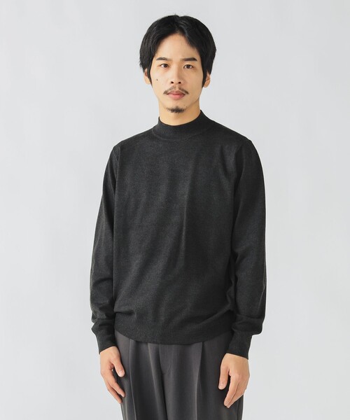 BEAMS HEART（ビームス ハート） セーター ニット アゼ編み ハイネック