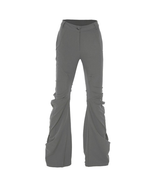 FLAREUP パンツ 「FLAREUP」Asymmetrical Drape Pants