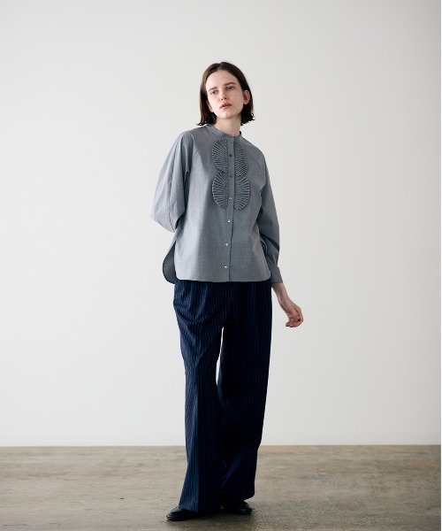 Marilyn Moon（マリリンムーン） ブラウス シャツ 「SOI-MeME」pleats