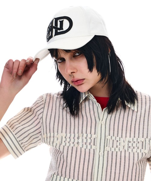 BEEDEN キャップ 帽子 LEATHER LOGO BASIC CAP レディース : ZOZOTOWN