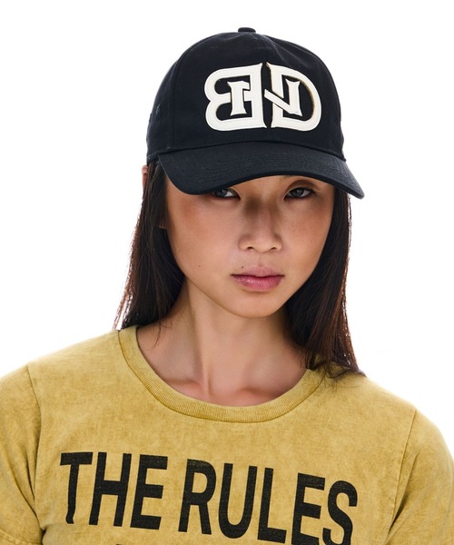 BEEDEN キャップ 帽子 LEATHER LOGO BASIC CAP レディース : ZOZOTOWN